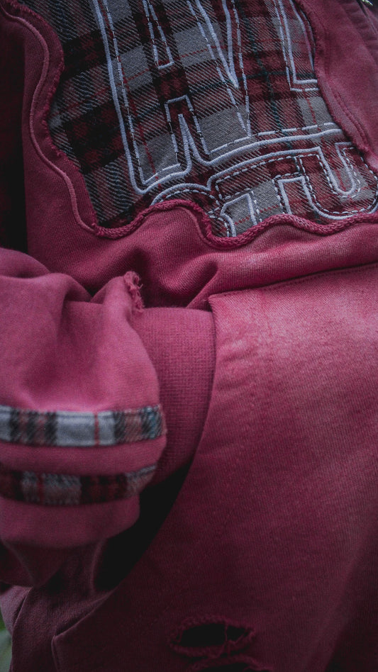 AZELE Pink Colorway zip-up jacket